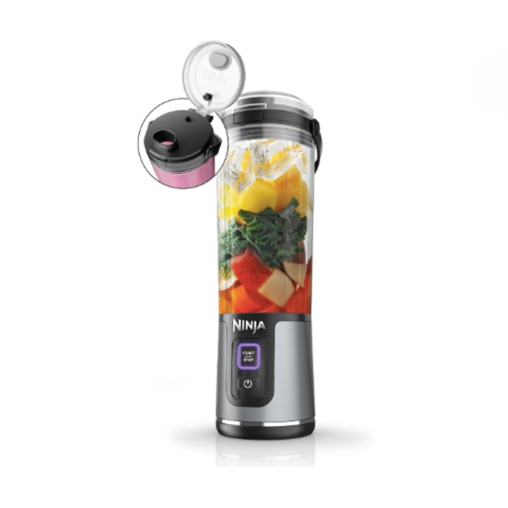 Ninja Blast portable blender for making protein shakes, recovery drinks, and healthy smoothies at home or on the go.